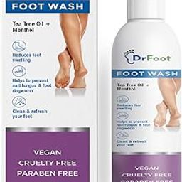Dr Foot | Foot Wash | Foot Cleaner for Dead Skin | Tea Tree Oil | Menthol | Foot Care Product | Prevents Nail Fungus & Foot Ringworm | Refreshes Your Feet | 100ml-24