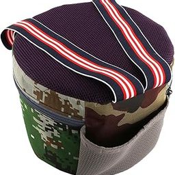 UJEAVETTE Portable Garden Stool Gardening Seat for Fishing Outdoor Activities Backyard Red-image-32