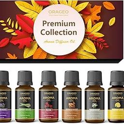 ORAGEO Lemon Grass, Rose, Jasmine, Lavender, Fresh Lime and Sandalwood Aroma Oil Pack of 6 - 10ml Each | For Home Fragrance, Candle Making, Office | Diffuser Aroma Oil-image-20