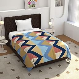 Shri Anand Creations Zip Closer Duvet Cover/Rajai Cover/Blanket Cover for Single Bed and Double Bed Premium Cotton -Quilt/Comforter Cover. (Design-15)-image-42