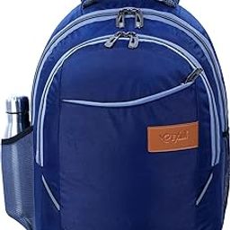 Multi-Compartment Laptop Backpack School College Bag with Water Bottle Holder, Padded Shoulder Straps-image-97