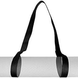 Gmefvr Yoga Mat Strap Black Color 1.2inch Nylon Strap : Note Only Strap Not Yoga Mat include-image-39
