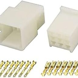 Divye 9 Pin Connector Male Female 2.8mm /9 Pin Connector for Electric Bike/Nine Pin Automotive Connector (5 set)-picture-30
