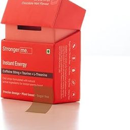 Stronger Me Energy Supplement with Plant Based 50 mg Caffeine, Taurine, L-Theanine, Vitamin B5, B6, B9, B12 for Enhanced Performance and Reduced Fatigue. Ideal for Pre-Workout and Sports Activities | Chocolate Mint Flavor | 30 Oral Strips.-7