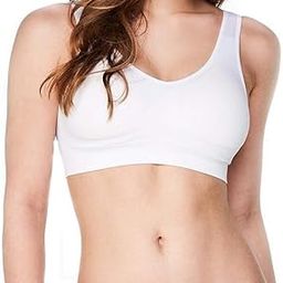 Women's Sports Bra | Seamless, Non Padded, Non-Wired Gym & Yoga Bra | High Support, Comfortable Everyday Bralette (Free Size, Fits Best- 28-34) for Girls and Women-Multi Colour-17