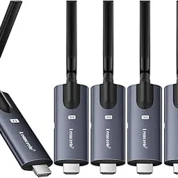 Lemorele Wireless HDMI Transmitter and 4 Receivers, Portable HDMI Wireless Extender, Plug & Play 200M 1080P HD for Stream Video & Audio from PC/Camera/TV-Box to Monitor/Projector/HD TV/Phone/Tablet-picture-18