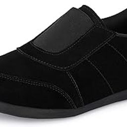 Women Comfortable and Stylish Composite Toe Ladies Shoes-image-50