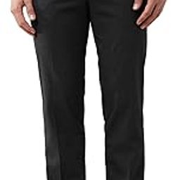 Men's Tailored Fit Checked Trousers-picture-47