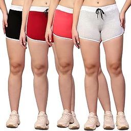 Women's Cotton Shorts Pack of 4-picture-43