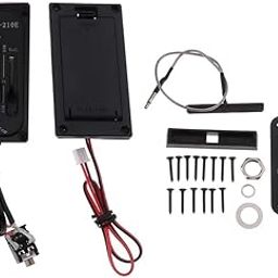 CALANDIS™ 1 Set CV-210E Violin Cello Passive Pickup Piezo Violin Accessory Black-5