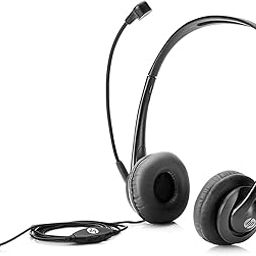 HP Stereo 3.5mm Over Ear Wired Headset with Mic (Black)-image-99