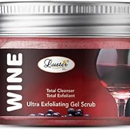 Luster Wine Gel Scrub | Exfoliating | Rejuvenating | Cleansing Scrub - 50ml-image-24