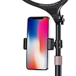 BROLAVIYA Full Screen Fill Slab Key Light Stand with Mobile Phone Holder, 1/4" Head Compatible with Camera, Webcam, Gopro, for Photography, Video, YouTube, Reels, TikTok, Desktop, Bedroom, Office.-image-48
