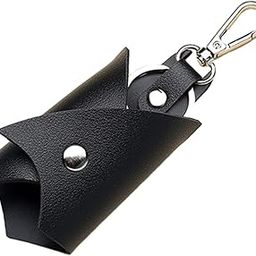 Key Case Key Holder Large Capacity Car Keychain for Purse Car Keys Boyfriend Black-4