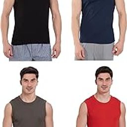 Men's Solid Regular Fit Vest-image-74