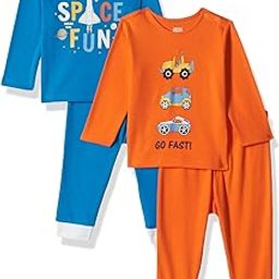 baby-boys 100% Soft & Pure Cotton Long Sleeve Tee with Jogger - Clothing Set-picture-22