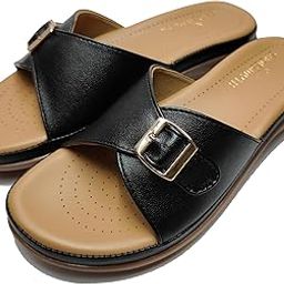 Stylish Casual Slip-On Sandals for Ladies with Cushioned Sole | Designer Soft Comfortable Lightweight Slippers for Women and Girls | Soft Orthopedic Chappal | Ortho Footwear | Stylish Casual Slip-On Sandals for Ladies with Cushioned Sole-image-73