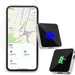 SEINXON Rechargeable Key Finder Small Bluetooth Tracker for (Car) Keys, Backpack, Pets & More Remote Finder Easily Find All Your Things IP65 Waterproof and Dustproof (2 Pack) (iOS Only)-0