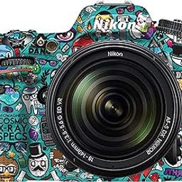 Premium DSLR Camera Scratchproof Protective Skin for Nikon D7500 - No Residue Removal, Bubble Free, Scratch Resistant, Stretchable, HD Quality Printed - HDCS-Nikon-D7500 (Design 04)-picture-32