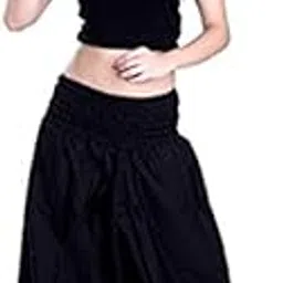 whitewhale Men Women Rayon Baggy Hippie Boho Gypsy Aladdin Yoga Harem Pants-picture-20