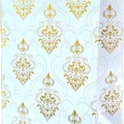 Paper Bags for Return Gifts 23x30x9 cm |Medium Size Paper Carry Bags with Golden Print | Paper Bags for Wedding, Party, Baby Shower, Festive Hampers | Pack of 10| Flora Paperbags-image-1