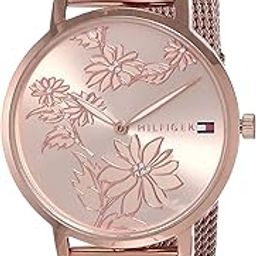 Quartz Analog Rose Gold Dial Stainless Steel Strap Watch for Women-NETH1781922-image-13