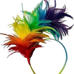 Feather Headband Hair Band Vintage for Festivals Stage Performance A|1 Piece Headband|Clothing Shoes & Accessories-image-58