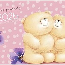 Carousel Worldwide, Forever Friends 2026 A4 Wall Calendar Planner-image-28
