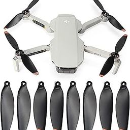 Careflection 4 Set Propeller Remote Controlled UAV Device Low Noise CW/CCW RC Drone FPV Quadcopter Fan Blade Spare Partinit Unmanned Helicam Replacement Kit-5 Years Warranty(Mavic Mini 2/SE), Black-28