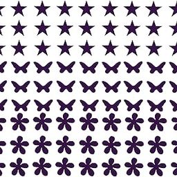 Comet Busters Self Adhesive Cute Nail Decoration Decals, Nail Art Stickers (Dark Blue) (NAO019)-image-1