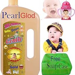 Natural Pearl Gold Natural Baby Feeding Bottle & Nipple Cleanser 1L baby milk bottle cleaning liquid-image-99