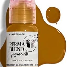 Permablend Pigment Tina's Gold Sunrise 1/2oz,15ml-picture-44