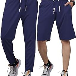 Men's Lycra Blend Shorts with Stylish Design Comfortable and Versatile Track Pant Combo Pack-image-12