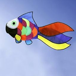 LOOM TREE® Cute Rainbow Goldfish Windsock Wind Kids Outdoor Toy Garden Decor Flight Toys | 1 Piece Windsock-image-71