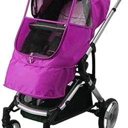 Manito Elegance Beta Stroller Weather Shield/Rain Cover - Purple-image-38