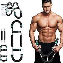 Kliffoo Twister Arm Trainer, Chest & Arm Workout Equipment for Men & Women, Portable Arm Chest Exerciser with Anti-Slip Grips for Home Gym, Forearm, Triceps & Upper Body Strength Training Machine-13
