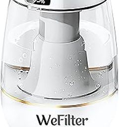 WeFilter Humidifier for Room Moisture | 4.5L Cool Mist Ultrasonic Humidifier for Bedroom, Baby Room, Home | Aroma Diffuser | 25dB Silent | 24H Runtime | Top-Fill | Night Mode | White-image-47