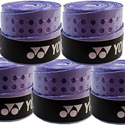 Yonex E-Tec Badminton Racquet Grip - Purple (5 Pcs)-picture-28