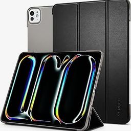 Spigen Smart Fold for iPad Pro 11inch M4 (2024) Full Cover Folio Case with Trifold Stand, Auto Sleep/Wake - Black-23