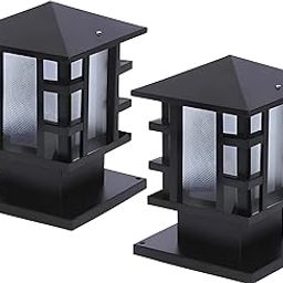 (with Bulb GATE Light for Home Gate/Gate Lamps for Outdoor Waterproof/Gate lamp/Gate Light/Gate Pillar Lights for Outdoor for Pillar, Garden,Stairs, Boundries, (Italian) (Pack of 2)-image-24