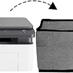 PrimeCover for HP MFP 136w Multi-Function Laser Color Printer with Utility Pocket Printer Cover (Grey)-15