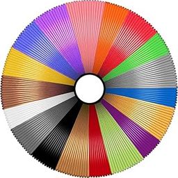 3D Pen Refill Filament Set – Pack of 10 Multicolor PLA Filaments | Premium 3D Drawing Pen Refills | 1.75mm Diameter, Smooth Flow, Tangle-Free, for All Compatible 3D Pens-6