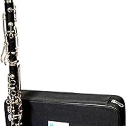 SKYLARK INTERNATIONAL Ebonite Black Clarinet 14 Key B-Flat Kaali Shenai-picture-13