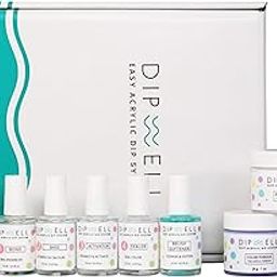 Dip Powder Nail Kit (Pastel Color Starter), Acrylic Powder and Gel Resin Kit For Dip, Starter System by DipWell (Comes With Bond, Base, Activator, Sealer, Brush Softener + 3 Powder Jars)-image-74