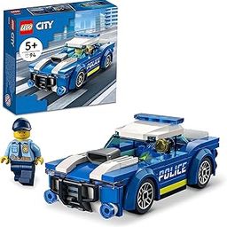 LEGO City Police Car 60312 Building Kit (94 Pcs),Multicolor-65
