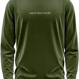 WEAR Your Valor Signature Luxesoft Cotton T-Shirt | Full Sleeve | Regular Fit | Zero Shrinkage | Round Neck-image-35
