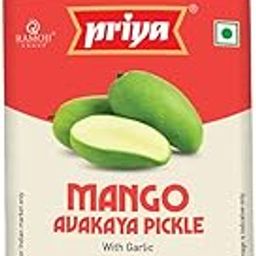 Priya Mango Avakaya Pickle With Garlic,500G|Authentic Telugu Style Avakai Aam Achar| Traditional South Indian Taste| Homemade Andhra Pickles-19