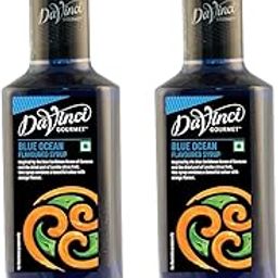 DaVinci Gourmet Blue Ocean Flavoured Syrup 750ml (Pack of 2) | Vibrant Blue Drink Syrup for Mocktails, Slushies, Coolers, Cocktails & Creative Summer Beverages-image-45