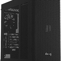 daWg X' Series 490 Full-Tower Gaming Cabinet/Case, Support Vertical GPU, EATX, ATX, mATX, Mini ITX, Support AIO Upto 360mm, Pre-Installed Rear 120mm Fan, Mesh Design, Dust Filters, USB 3.0 (Black)-13