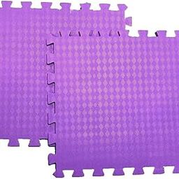 Vedam Puzzle Exercise Mat with EVA Foam Interlocking Tiles (Set of 6)-7
